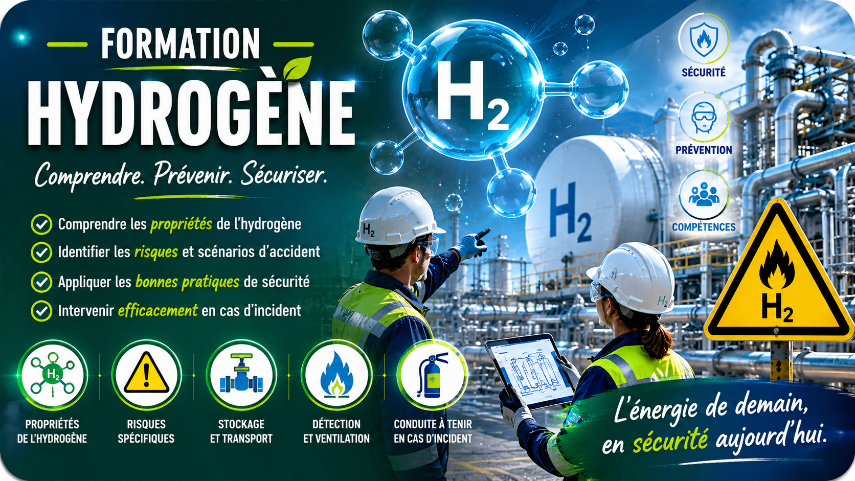 Sensibilisation au risque Hydrogène